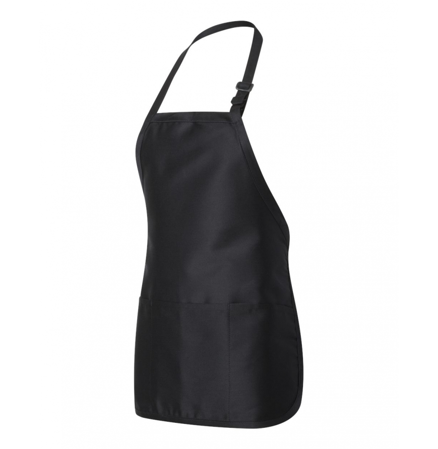 Q-Tees Q4250 Full-Length Apron with Pouch Pocket